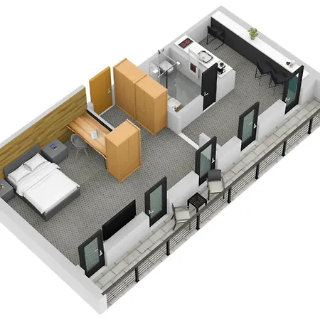 Rezidence Alpina Apartment